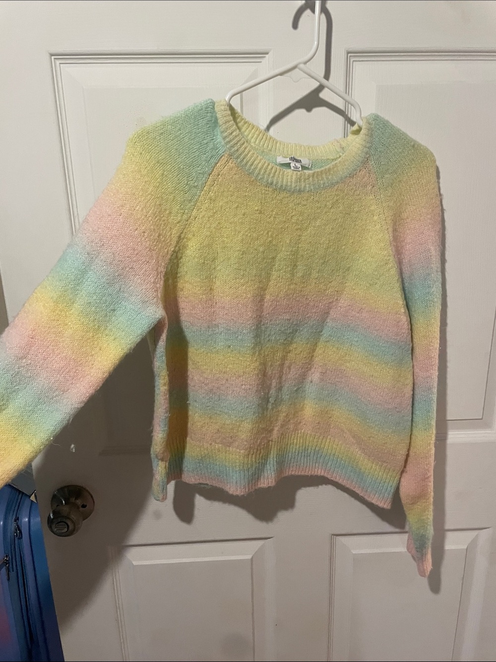 Kids Rainbow sweater Decora pastel fairy kei